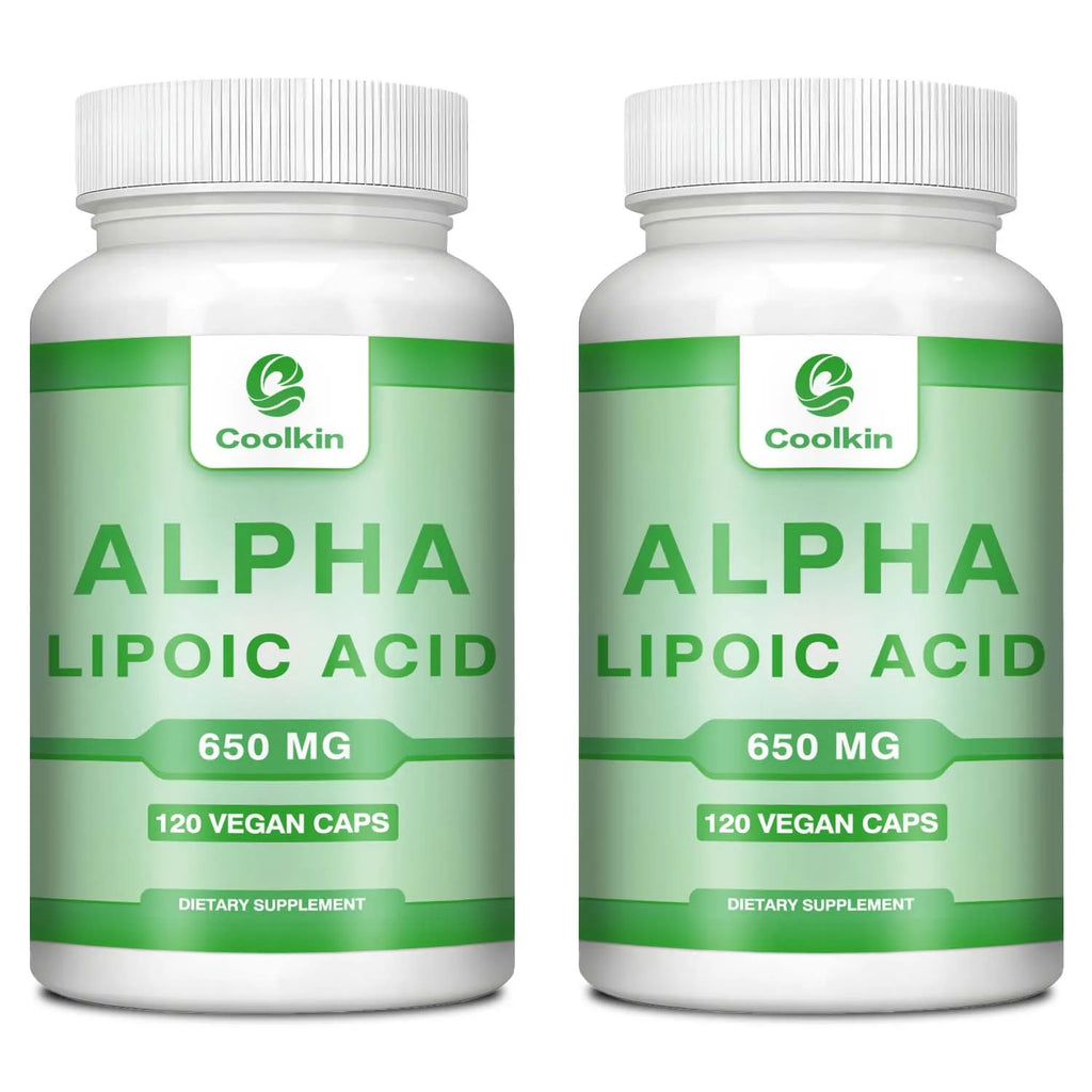Alpha Lipoic Acid - ALA Supplement for Nerve, Energy and Metabolism Support, Antioxidant - 120 Capsules