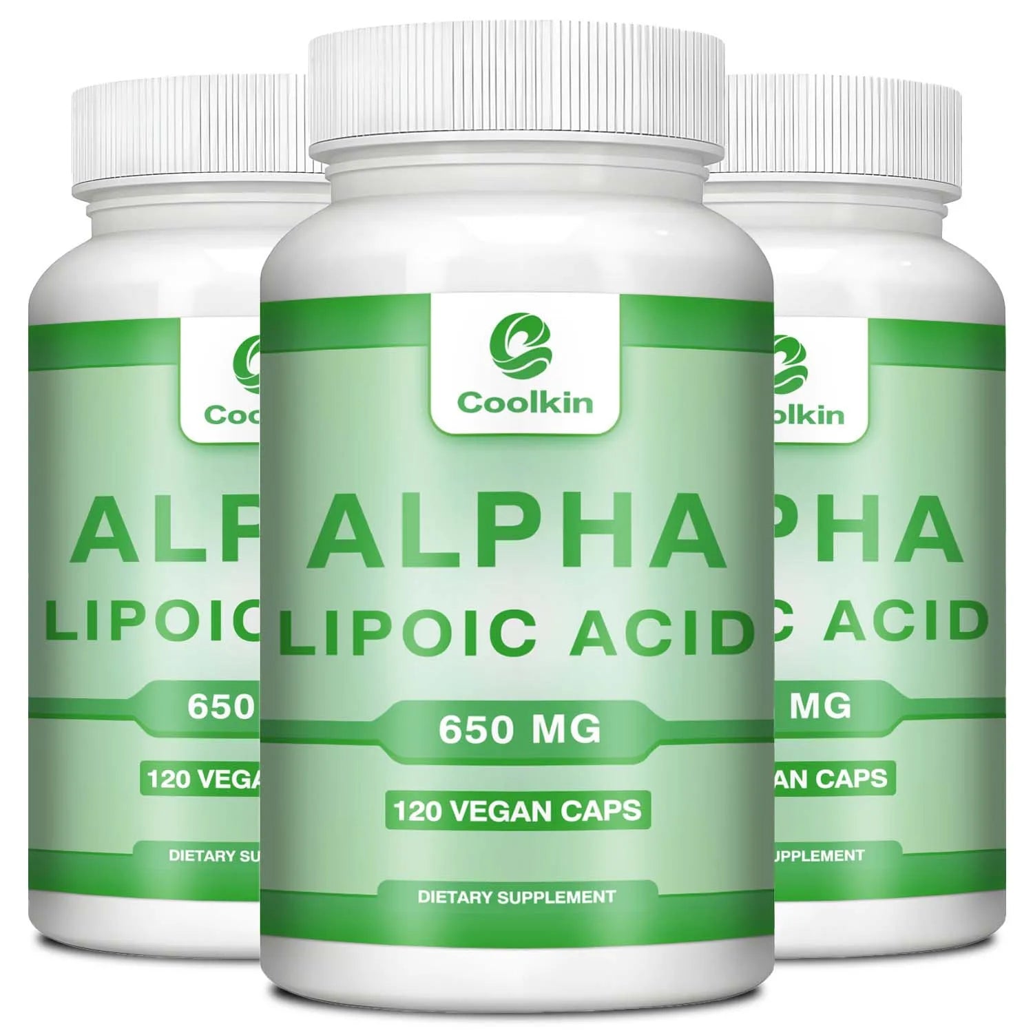 Alpha Lipoic Acid - ALA Supplement for Nerve, Energy and Metabolism Support, Antioxidant - 120 Capsules