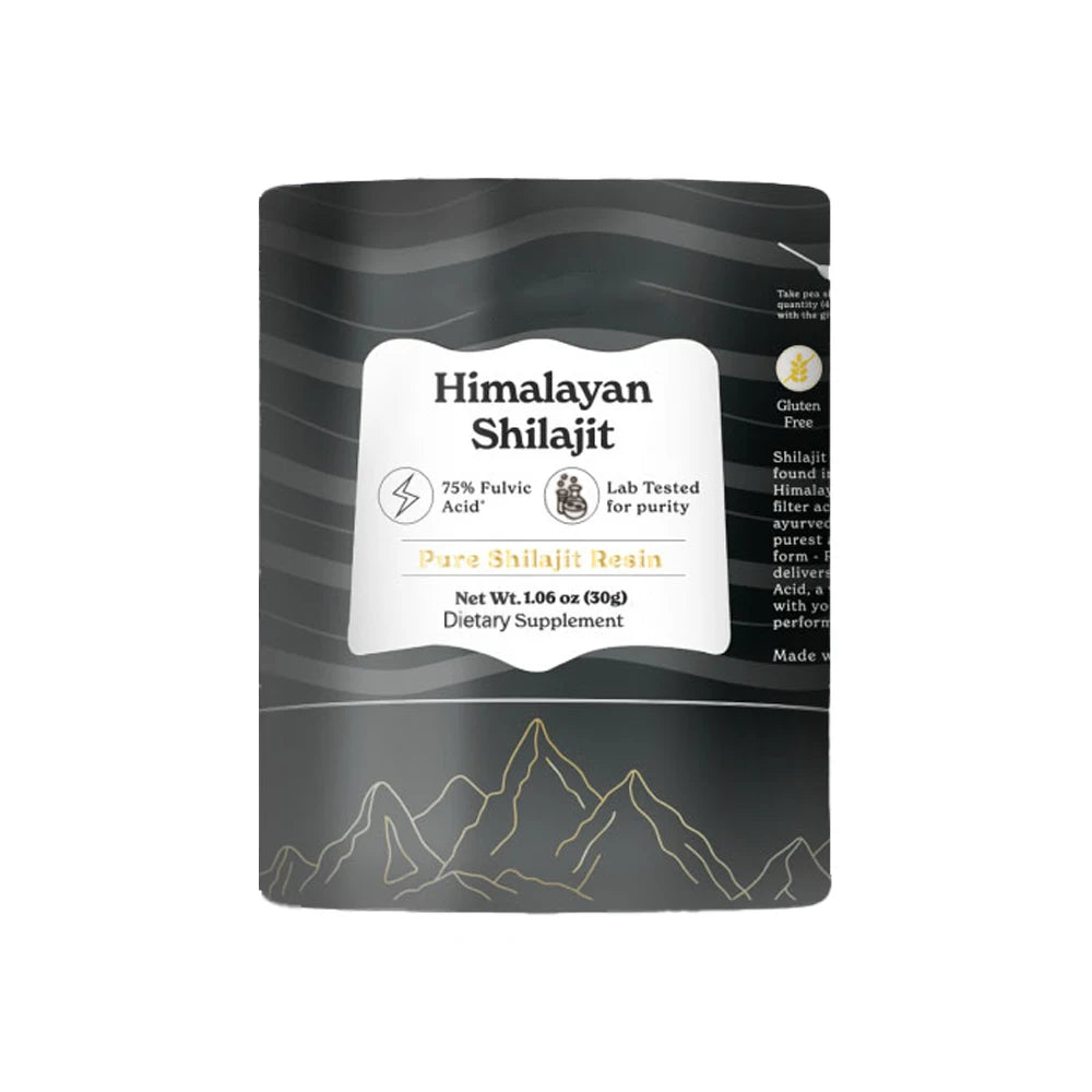 Himalayan Shilajit Resin High Potency Shilajit Supplement for Energy Boost & Immune Support, 85+ Trace Minerals, 60 Servings