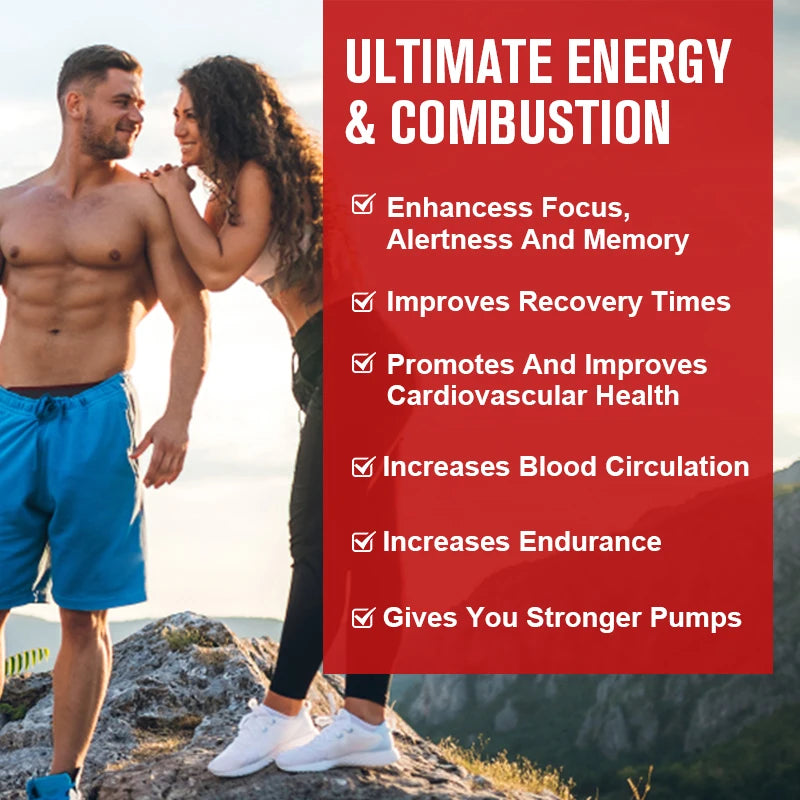 Acetyl L-Carnitine Capsules 1500 mg, Energy Supplement, Memory Supplement – Free Form Amino Acid, Nitric Oxide Support